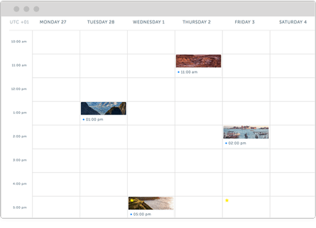 Schedule posts on Instagram