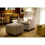 Sparrow Glider Sparrow Glider and Ottoman