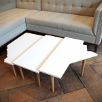 Prairie Tables Set of 3 Prairie Tables