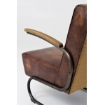 Miles Leather Lounge Chair 