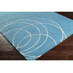 Solid Bold - Swirls Teal