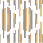 Bars Wallpaper Grey/Yellow