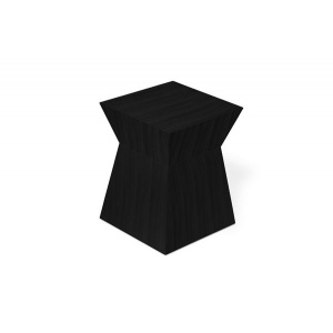 Gus Modern Pawn Stool in Black Oak