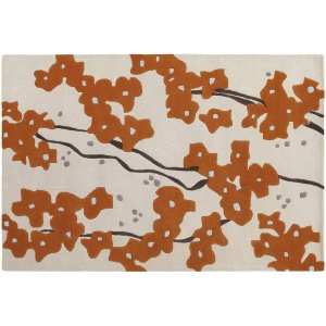 Inhabit Living Pyrus Rug Persimmon