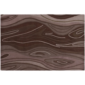 Inhabit Living Madera Rug Chocolate