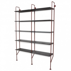 Blu Dot FLWRed/Smoke