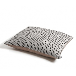 Bobby Berk Home Dot and Plus Mudcloth Pet Bed