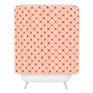 Bobby Berk Home Persimmon Shower Curtain