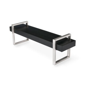 Gus Modern Return Bench in Black Oak