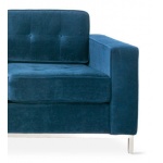 Jane Sofa and Chair Velvet Midnight