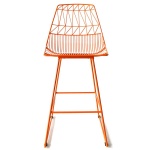 Lucy Counter Stool - Orange