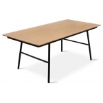 School Dining Table - Natural