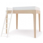 Perch Loft Bed Birch + White