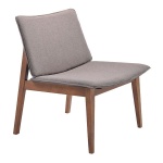 Aaron Lounge Chair - Flint Grey